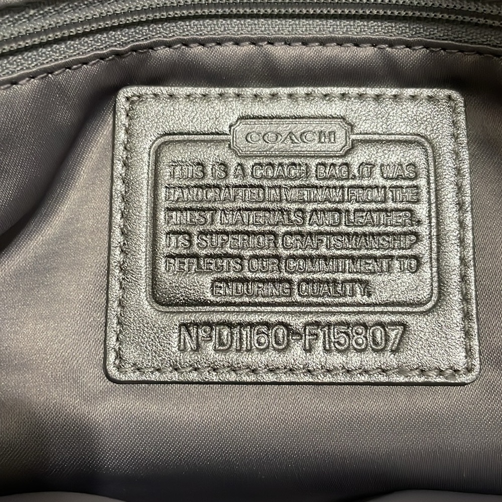 Coach Ashley Signature Satchel Vintage Y2K bag - Picture 7 of 10